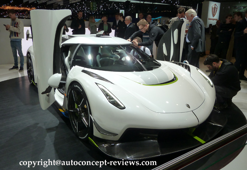 The Koenigsegg 1600 hp Jesko 2019